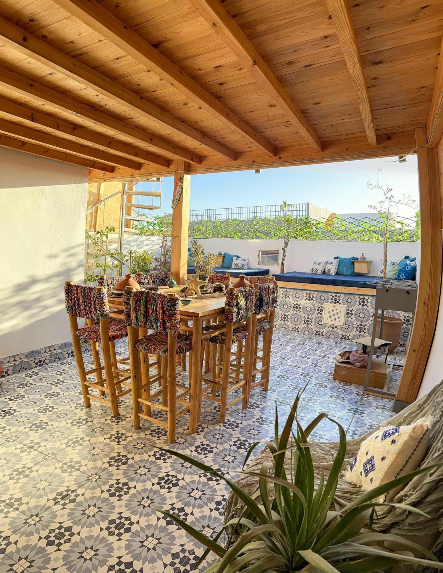 Aourir Waves Surf House Acomodação com café da manhã Exterior foto