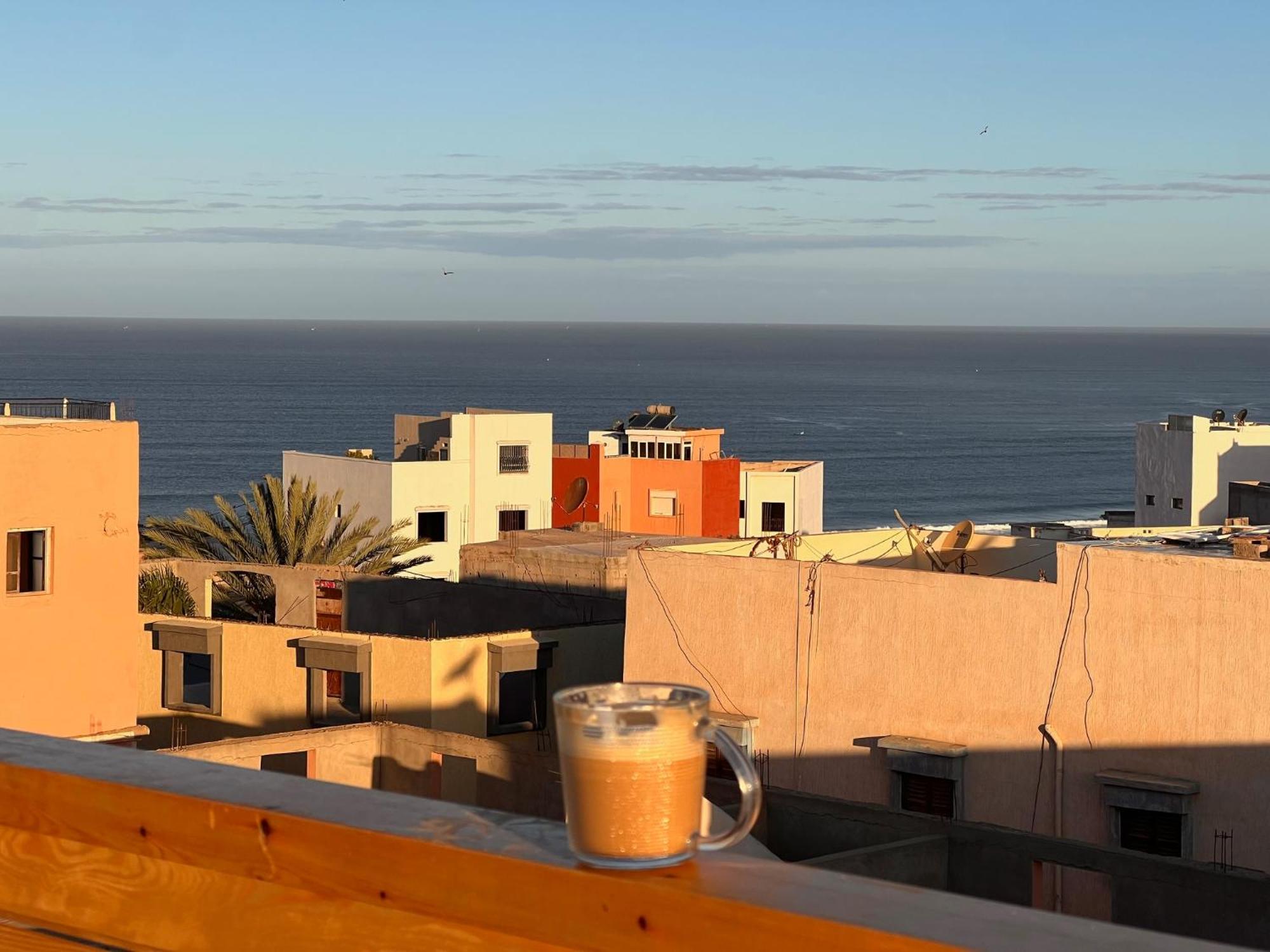 Aourir Waves Surf House Acomodação com café da manhã Exterior foto